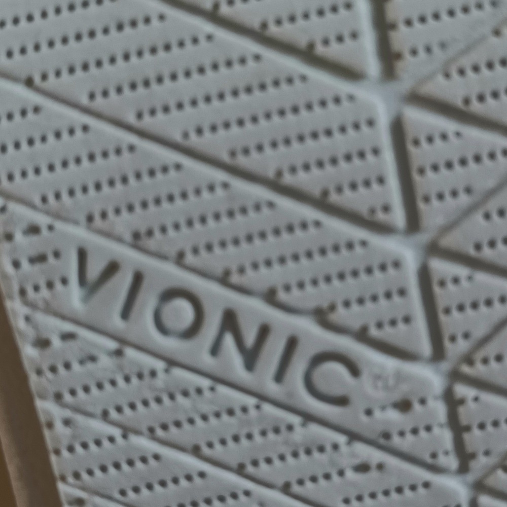 Vionic Beach Malibu Womens 8 Peach Botanical Canvas Slip On Sneakers Vegan Comfy - Picture 12 of 12